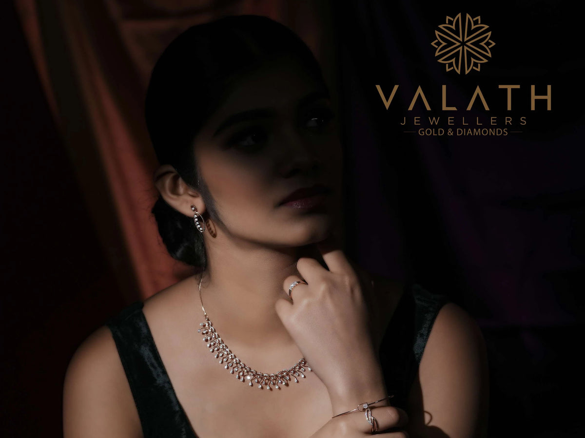 Customers wearing Valath jewellery