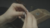 Jeweller setting stones in a ring