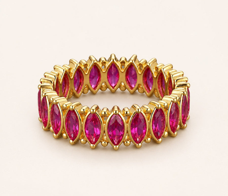 Regal Ruby Eternity Band