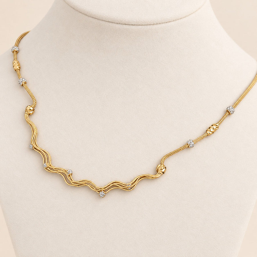 Zigzag Choker
